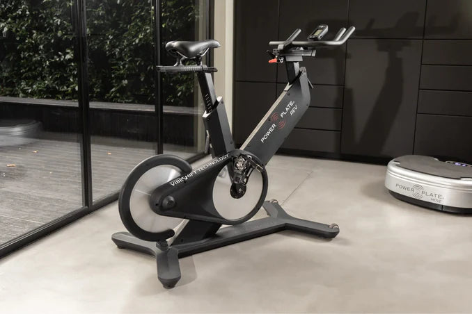 Power Plate REV Exercise Bike For Home Gym - Vibration Excercise