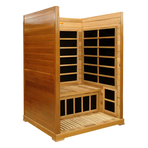 Luxury Cedar 2-Person FAR Infrared Sauna For Sale with Audio System