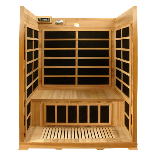 Luxury Cedar 3-Person FAR Infrared Sauna For Sale with Audio System