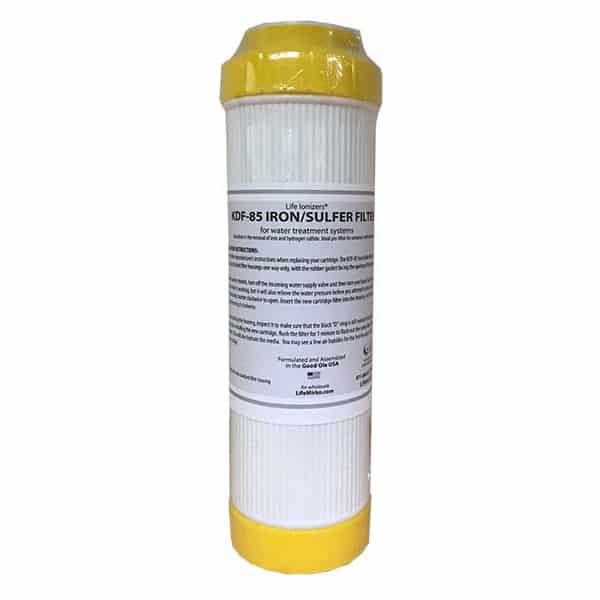 Life Ionizers GRANULAR ACTIVATED CARBON CARTRIDGE KDF-55 (HEAVY METAL)